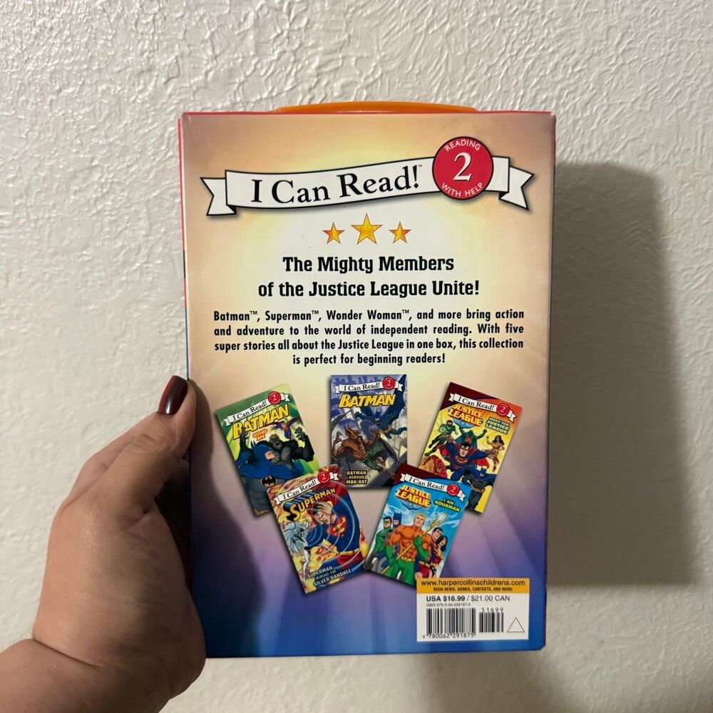 Justice League I Can Read Book Collection level 2 - Picture 3 of 3